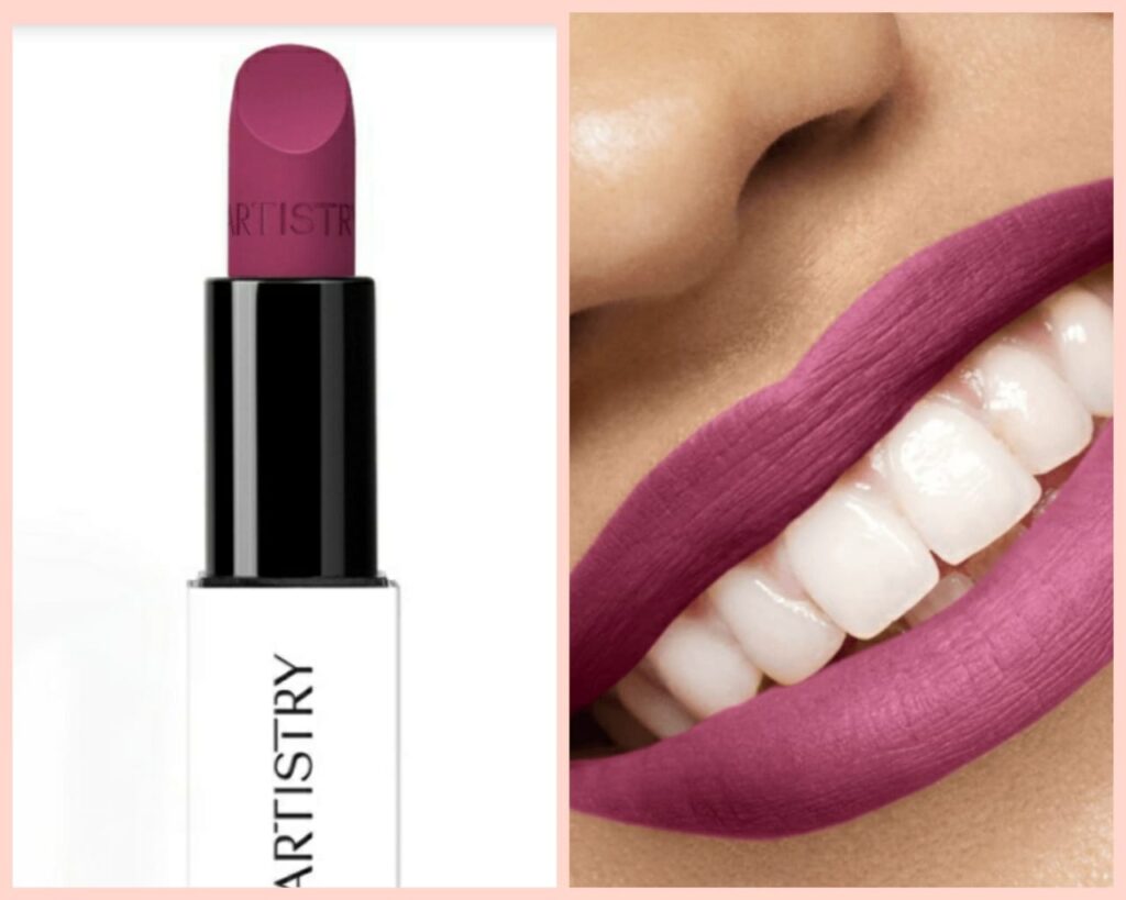 Bold lipstick