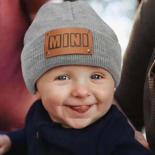 MINI Warm Winter Knit Kids comfortable Hat - Samslivos