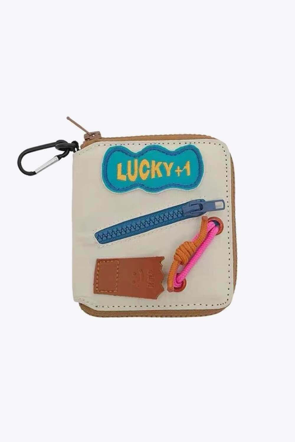 Lucky Fashion PU Leather Portable Wallet - Samslivos