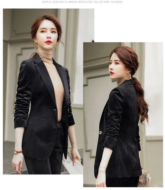 BiBi Single-Breasted Long Sleeves Blazer