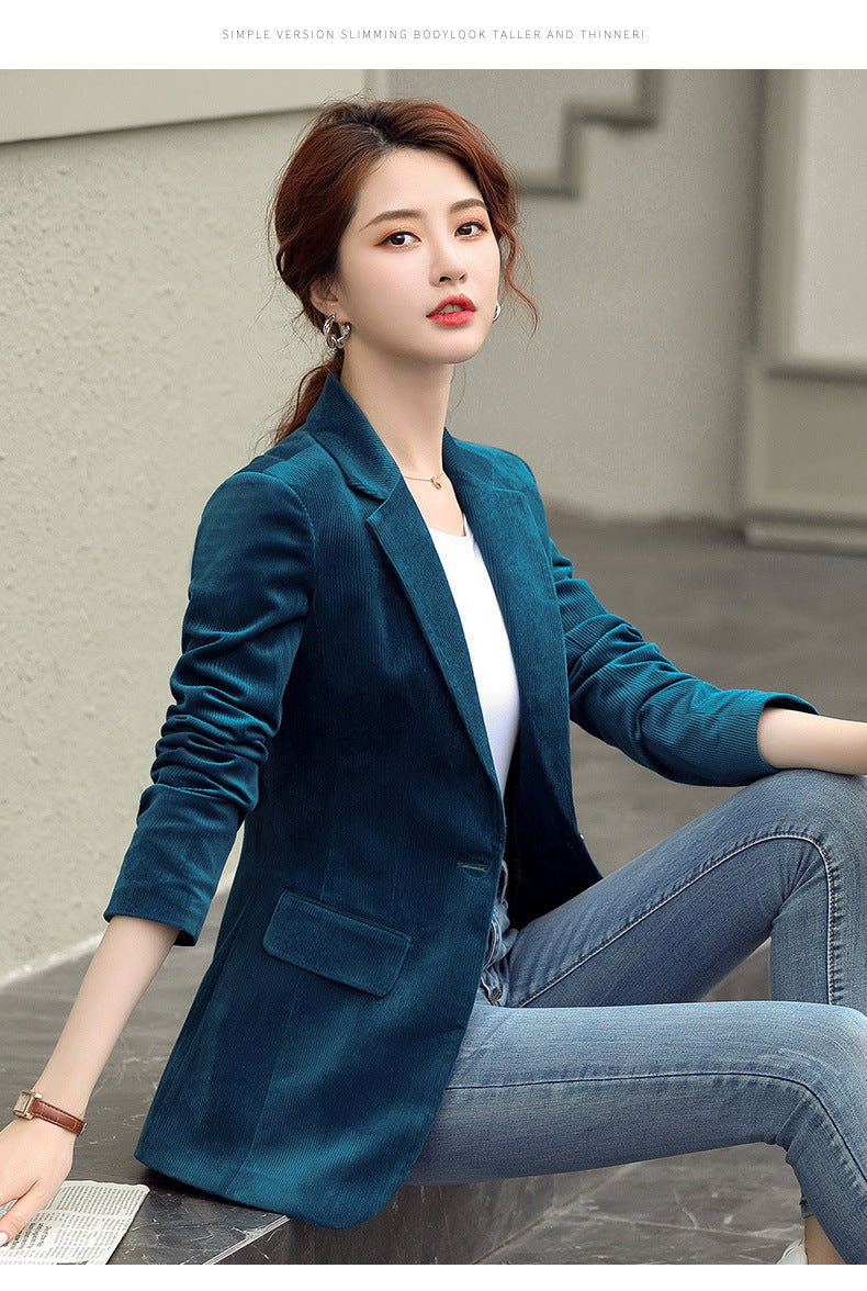 BiBi Single-Breasted Long Sleeves Blazer