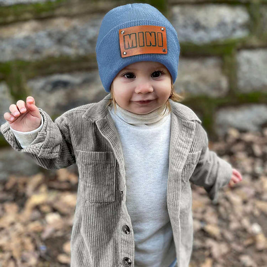 MINI Warm Winter Knit Kids comfortable Hat - Samslivos