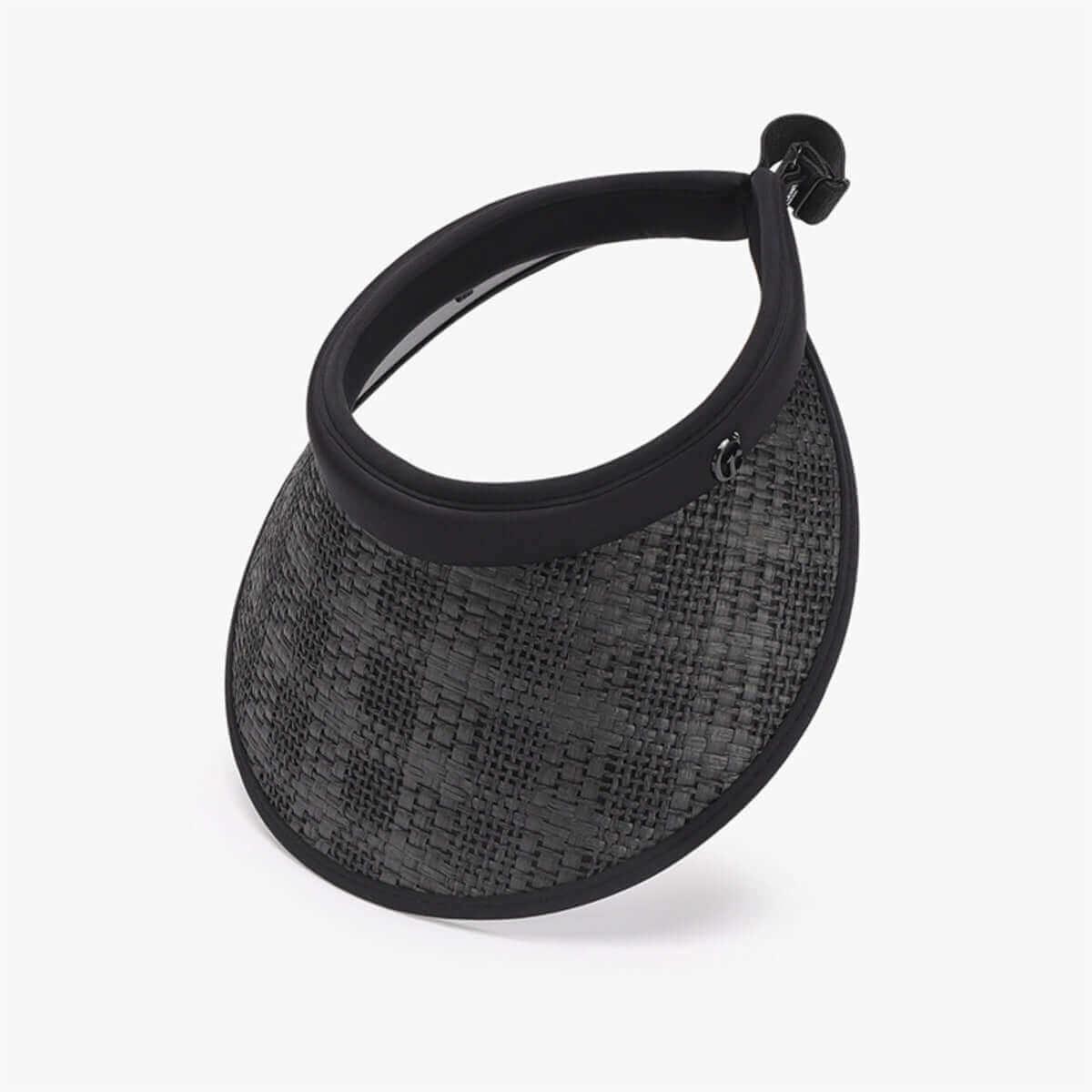 Solid Adjustable Weave Visor made from natural grass - SAMFILS