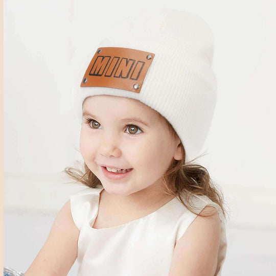 MINI Warm Winter Knit Kids comfortable Hat - Samslivos