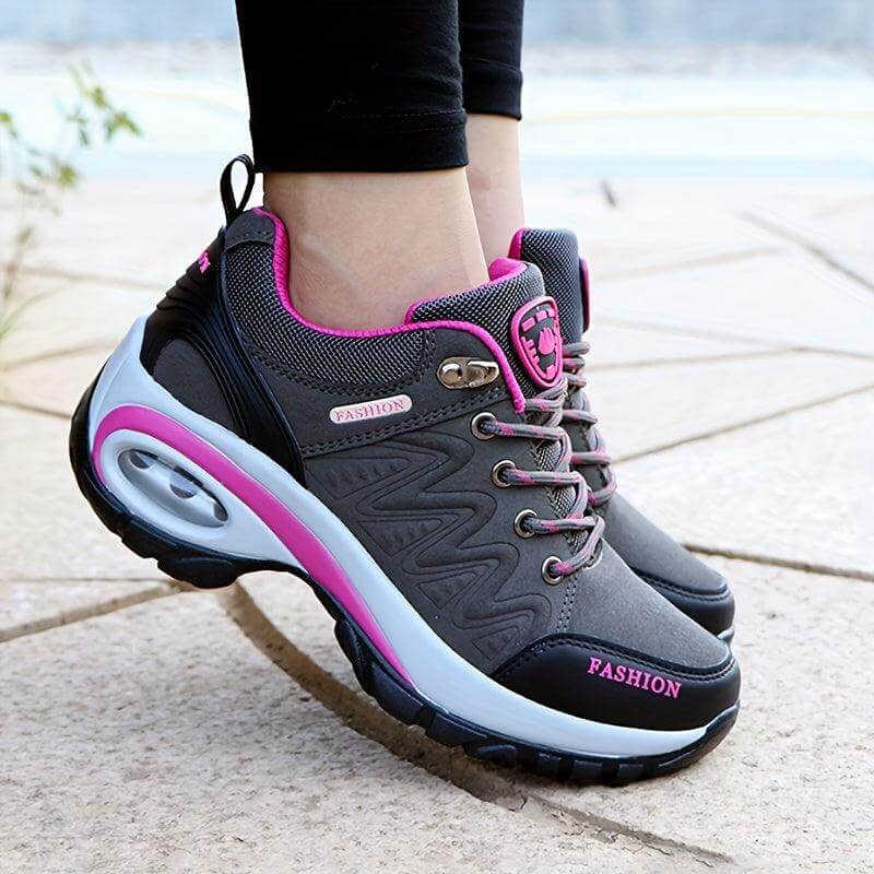 Waterproof Low Top Hiking Sneakers Women Walking Running - SAMFILS