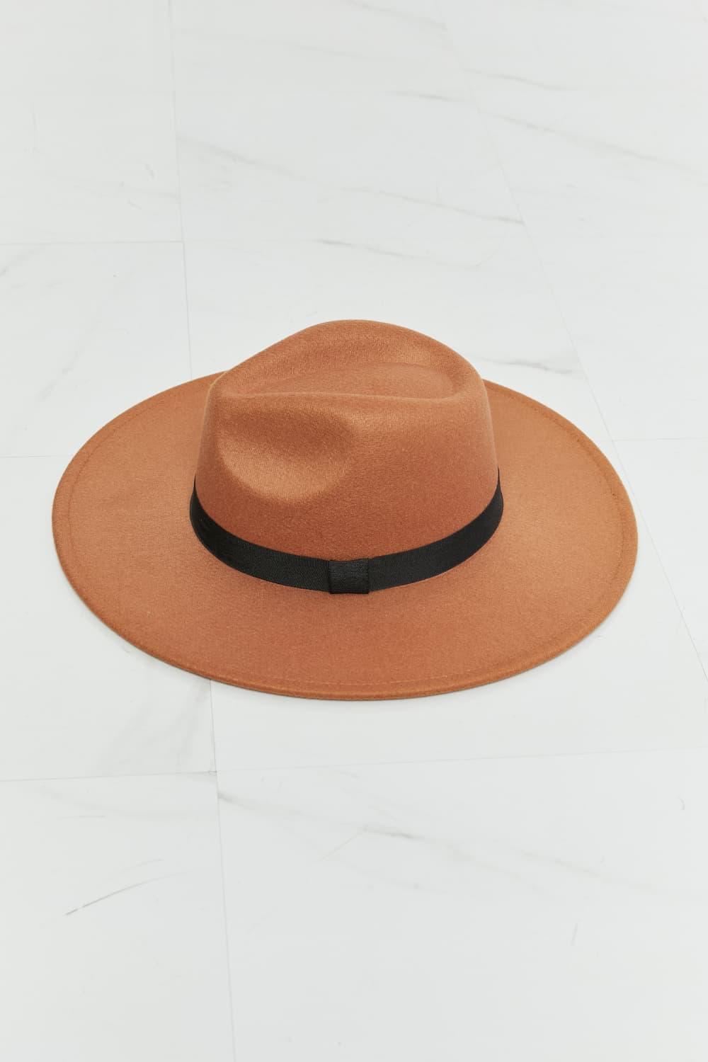 Fame Enjoy The Simple Things Fedora Hat - SAMFILS