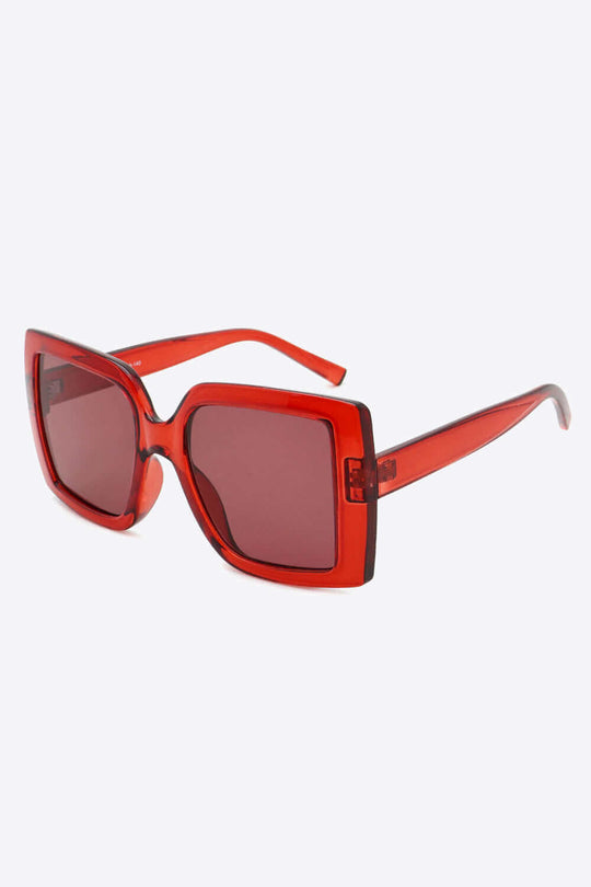Elegant Acetate Lens Square Sunglasses - Samslivos