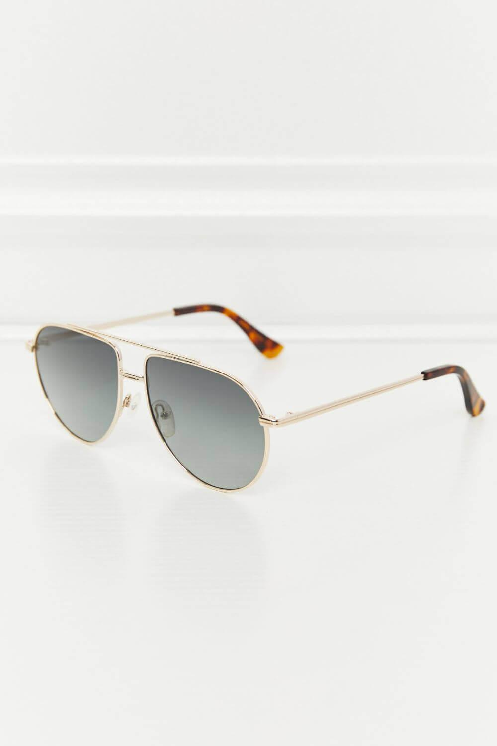 TAC Polarization Lens Aviator Sunglasses - Samslivos