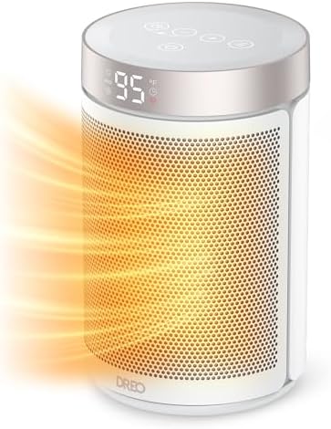 Dreo Space Heater, Portable Electric Indoor Use with Thermostat