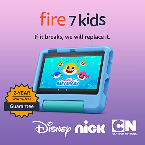 Amazon Fire Kids ages 3-7 Top-selling 7" learn tablet