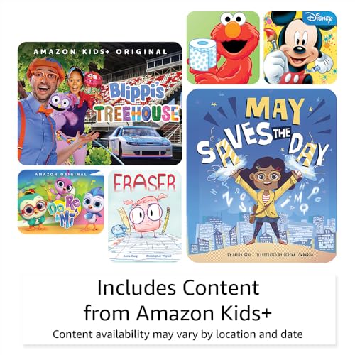 Amazon Fire Kids ages 3-7 Top-selling 7" learn tablet