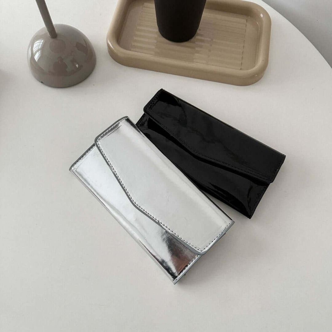 Compact PU Leather Small Wallet organizer - Samslivos