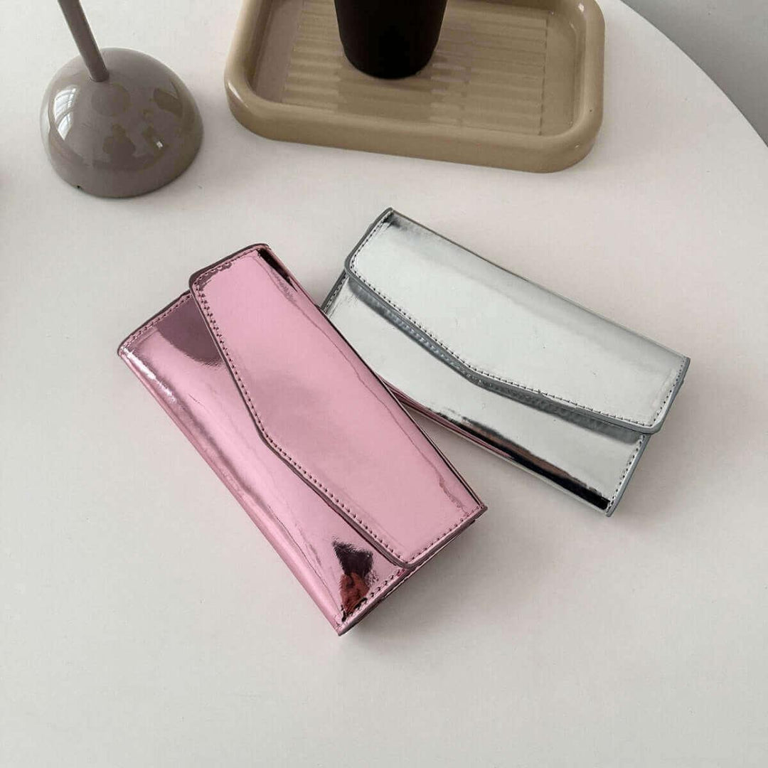 Compact PU Leather Small Wallet organizer - Samslivos