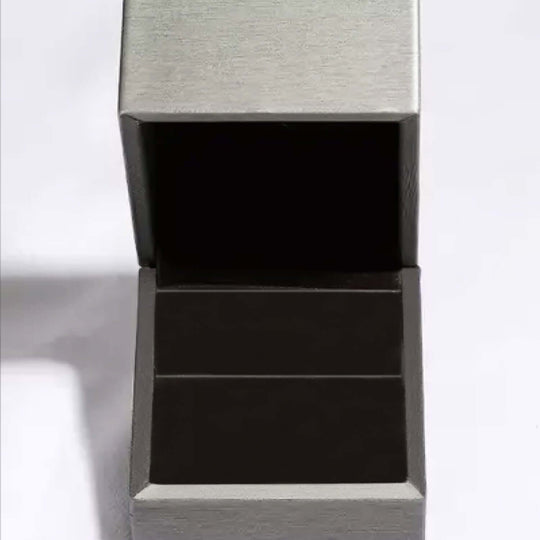 Sterling Silver Inlaid Zircon Bypass Ring - Samslivos