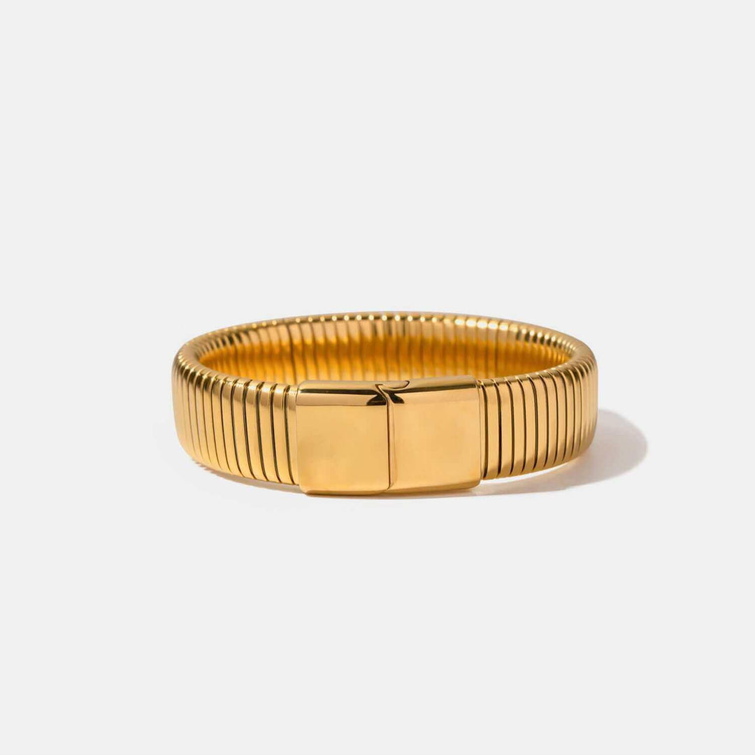 Women Gold-Plated Stainless Steel Bracelet - SAMFILS