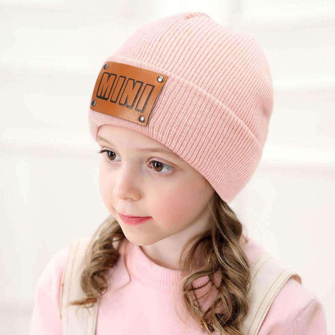 MINI Warm Winter Knit Kids comfortable Hat - Samslivos