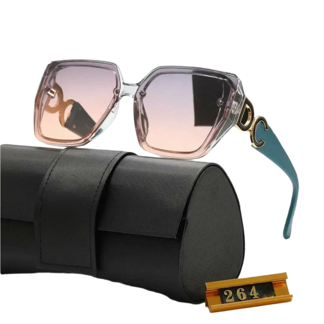 Men Women's Luxury Square Fame Sunglasses