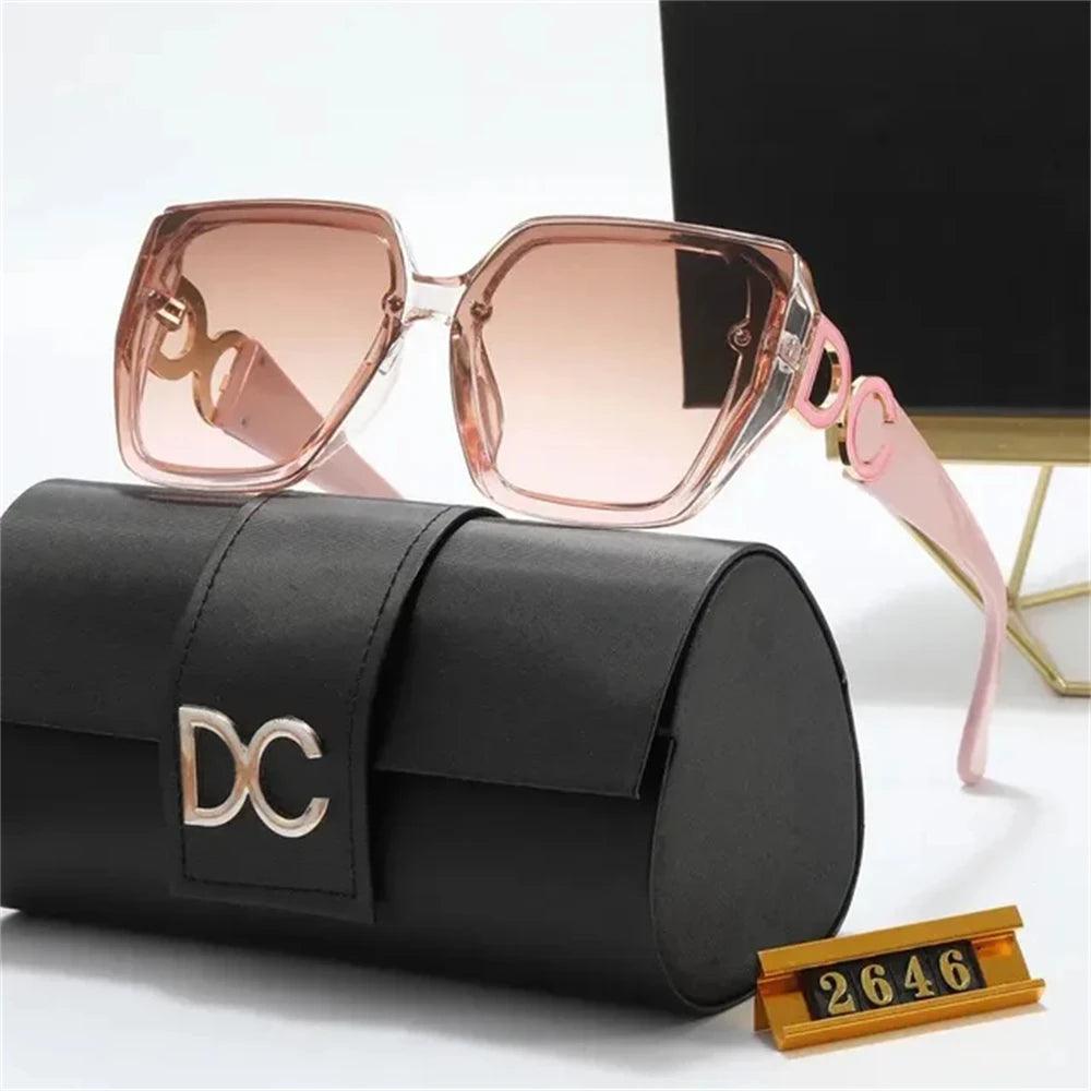 Fashion Sunglasses Designer Women Men Retro Square Eyewear - SAMFILS