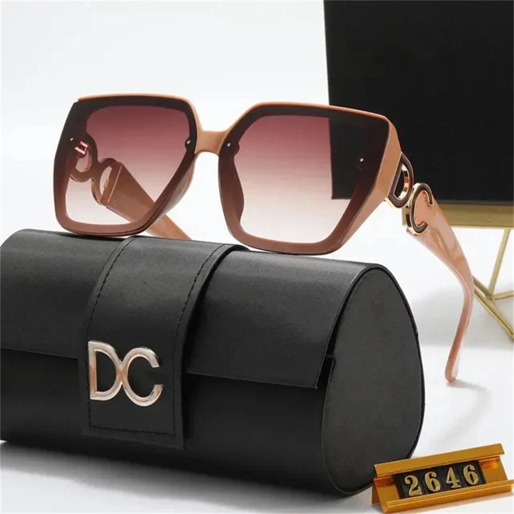 Fashion Sunglasses Designer Women Men Retro Square Eyewear - SAMFILS