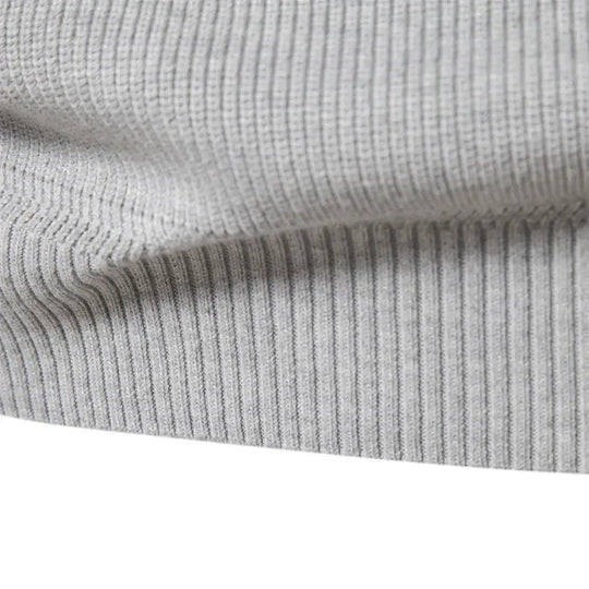 Casual Social High Collar Warm Winter Knitted Sweater Men - SAMFILS