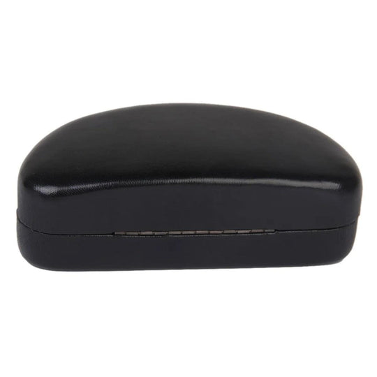 Oval Sunglasses Eyeglasses PU Storage Case Box Black - SAMFILS