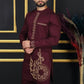 Men Dashiki Long Sleeve 2 Piece Set Traditional Outfit Clothing - Samslivos