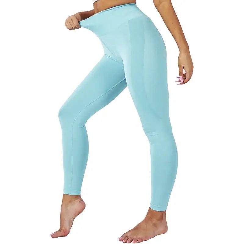 Tights Fitness Outfits Pants High Waisted Gym Wear - SAMFILS