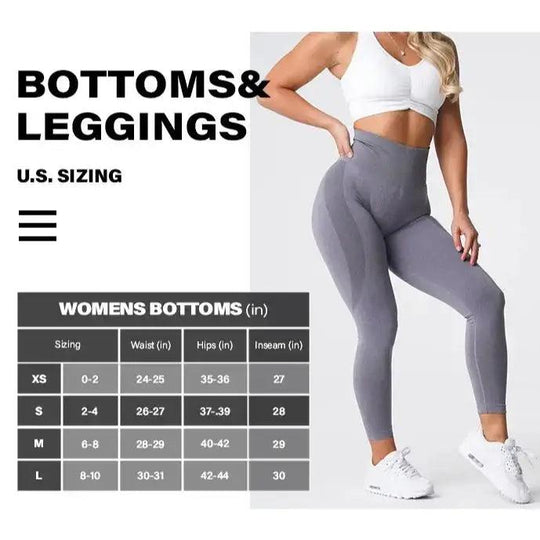 Tights Fitness Outfits Pants High Waisted Gym Wear - SAMFILS