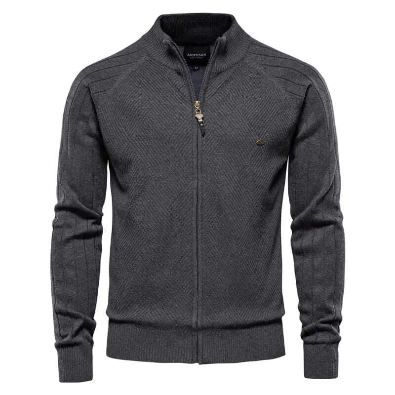 Cotton Winter Mens Sweaters Fashion Basic Cardigans - SAMFILS