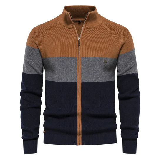 Cardigans for Men High Quality Youth Cotton Sweater - Samslivos