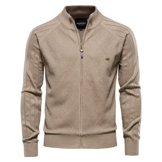 Cotton Winter Mens Sweaters Fashion Basic Cardigans - SAMFILS