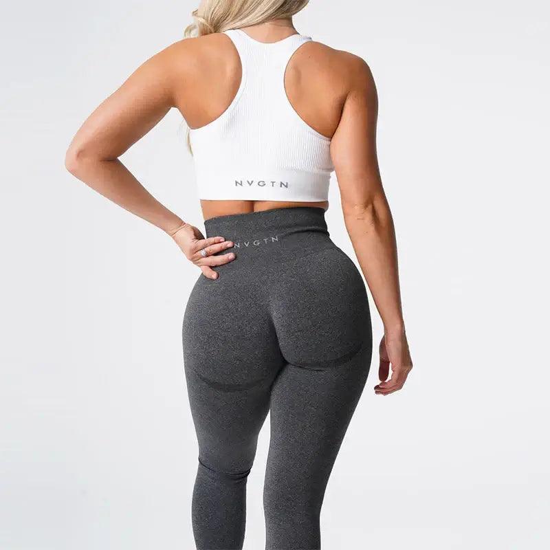 Tights Fitness Outfits Pants High Waisted Gym Wear - Samslivos