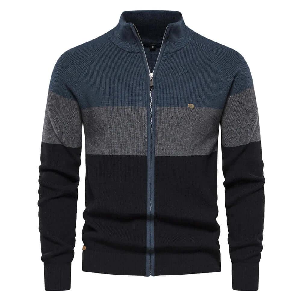 Cardigans for Men High Quality Youth Cotton Sweater - SAMFILS