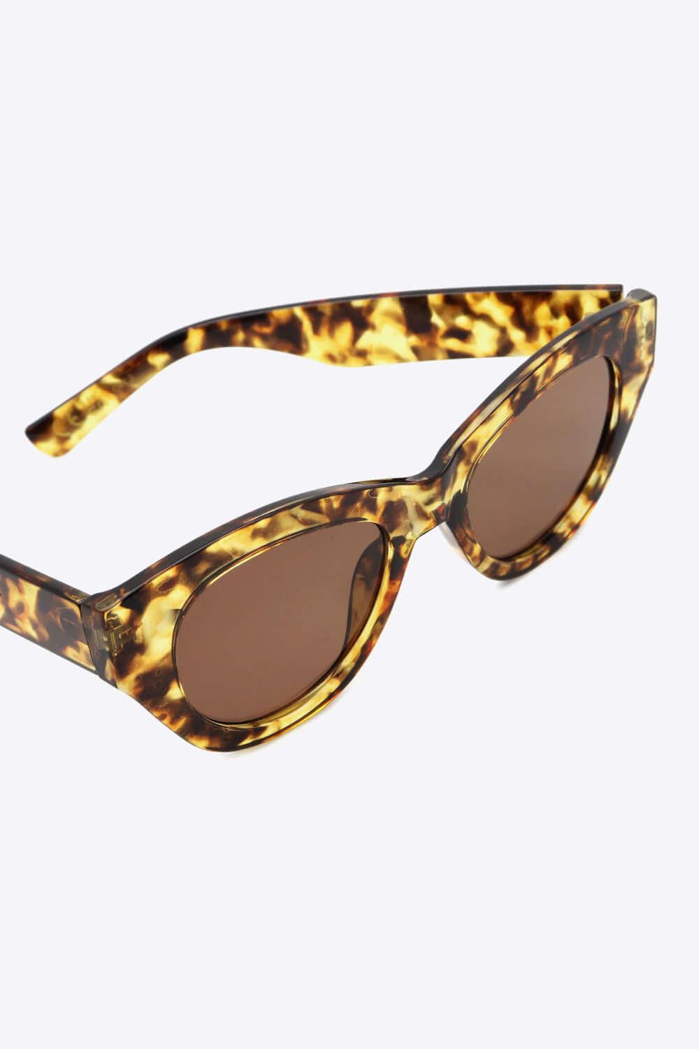 Tortoiseshell Polycarbonate Wayfarer Sunglasses - SAMFILS