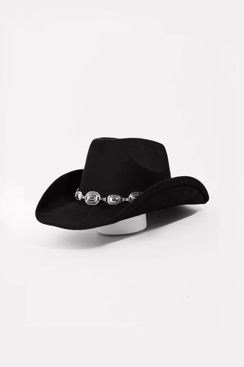 ComforFame Metal Trim Western Cowboy Hats - SAMFILS