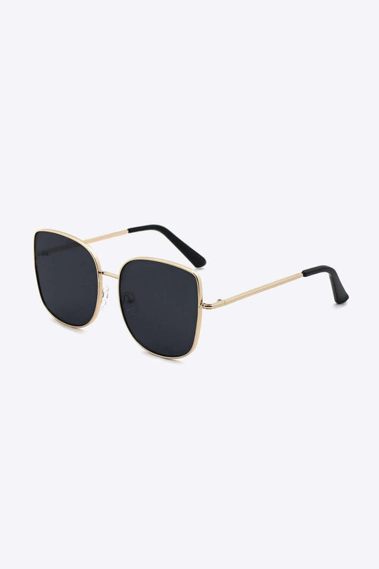 Metal Frame Wayfarer Perfect Fit Sunglasses - Samslivos