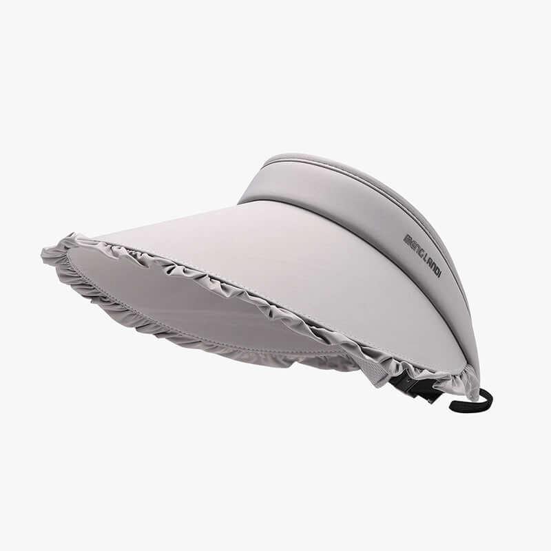 Frill Adjustable Ice Silk Sun Hat For Protection - SAMFILS