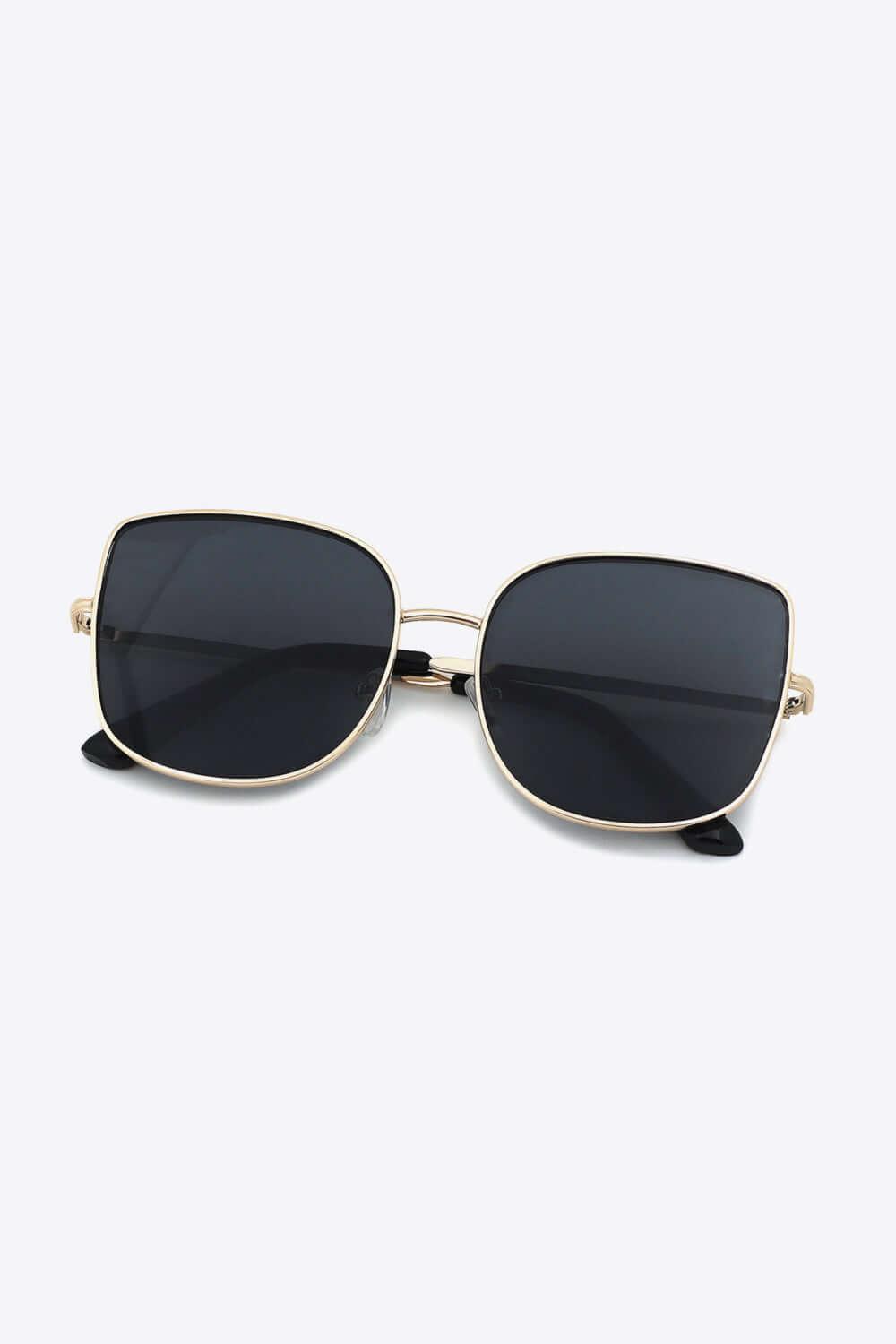 Metal Frame Wayfarer Perfect Fit Sunglasses - SAMFILS