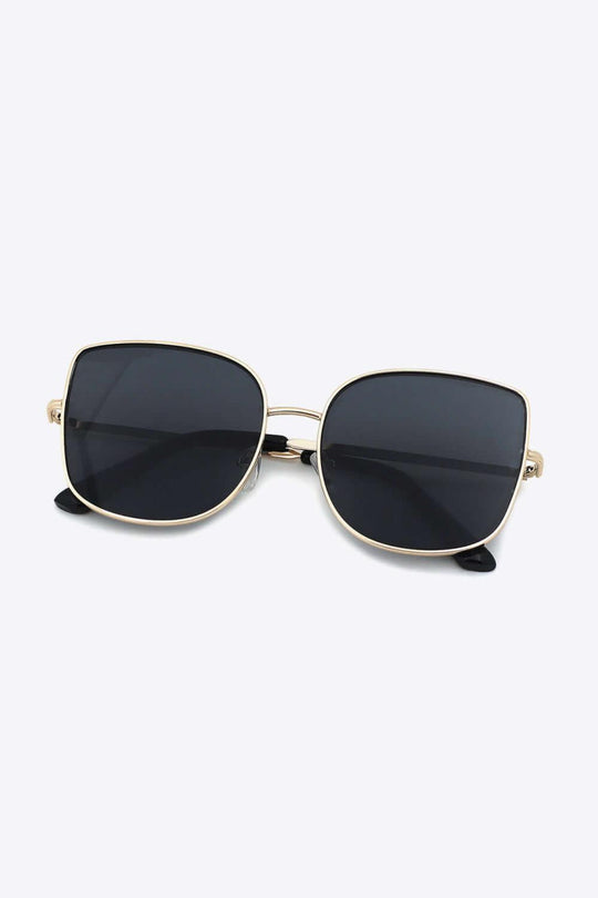 Metal Frame Wayfarer Perfect Fit Sunglasses - Samslivos
