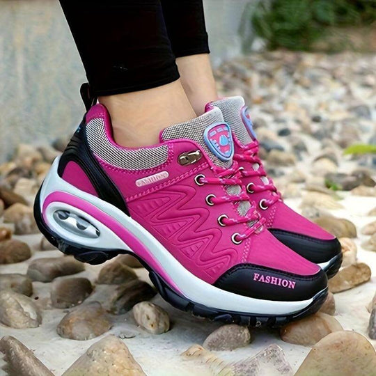 Waterproof Low Top Hiking Sneakers Women Walking Running - SAMFILS