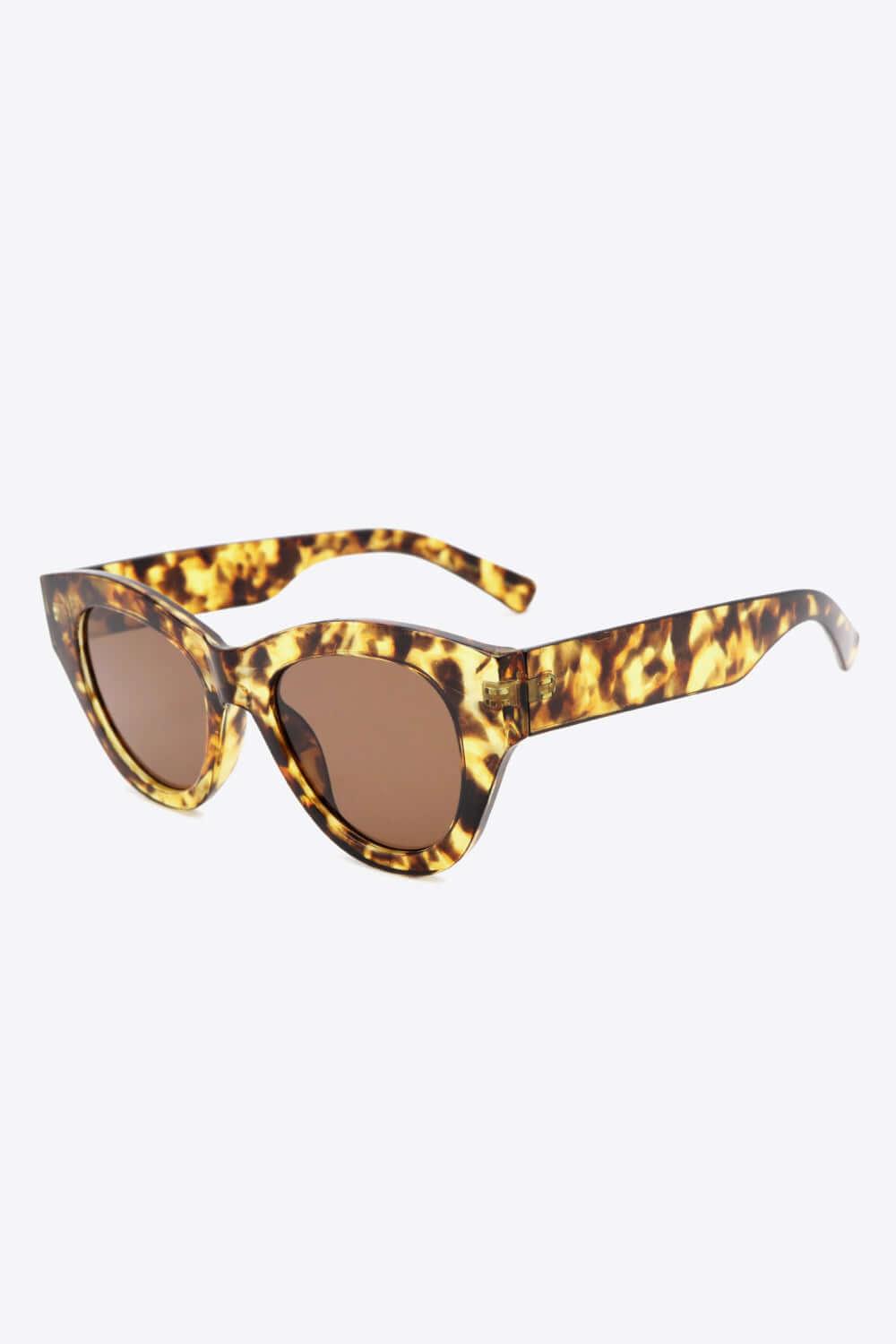 Tortoiseshell Polycarbonate Wayfarer Sunglasses - SAMFILS