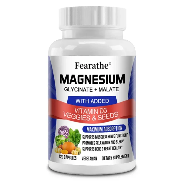 Magnesium Capsules - Magnesium Malate and Glycinate Supplement - Image 7