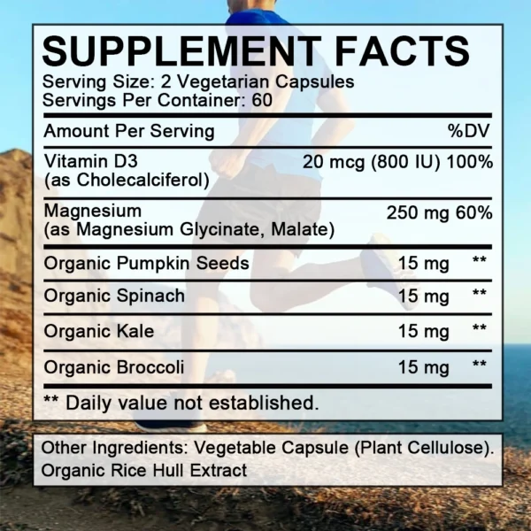 Magnesium Capsules - Magnesium Malate and Glycinate Supplement - Image 5